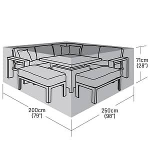 Large Casual Dining Set Cover